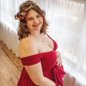 Sew Trendy Kiara Maternity Gown L